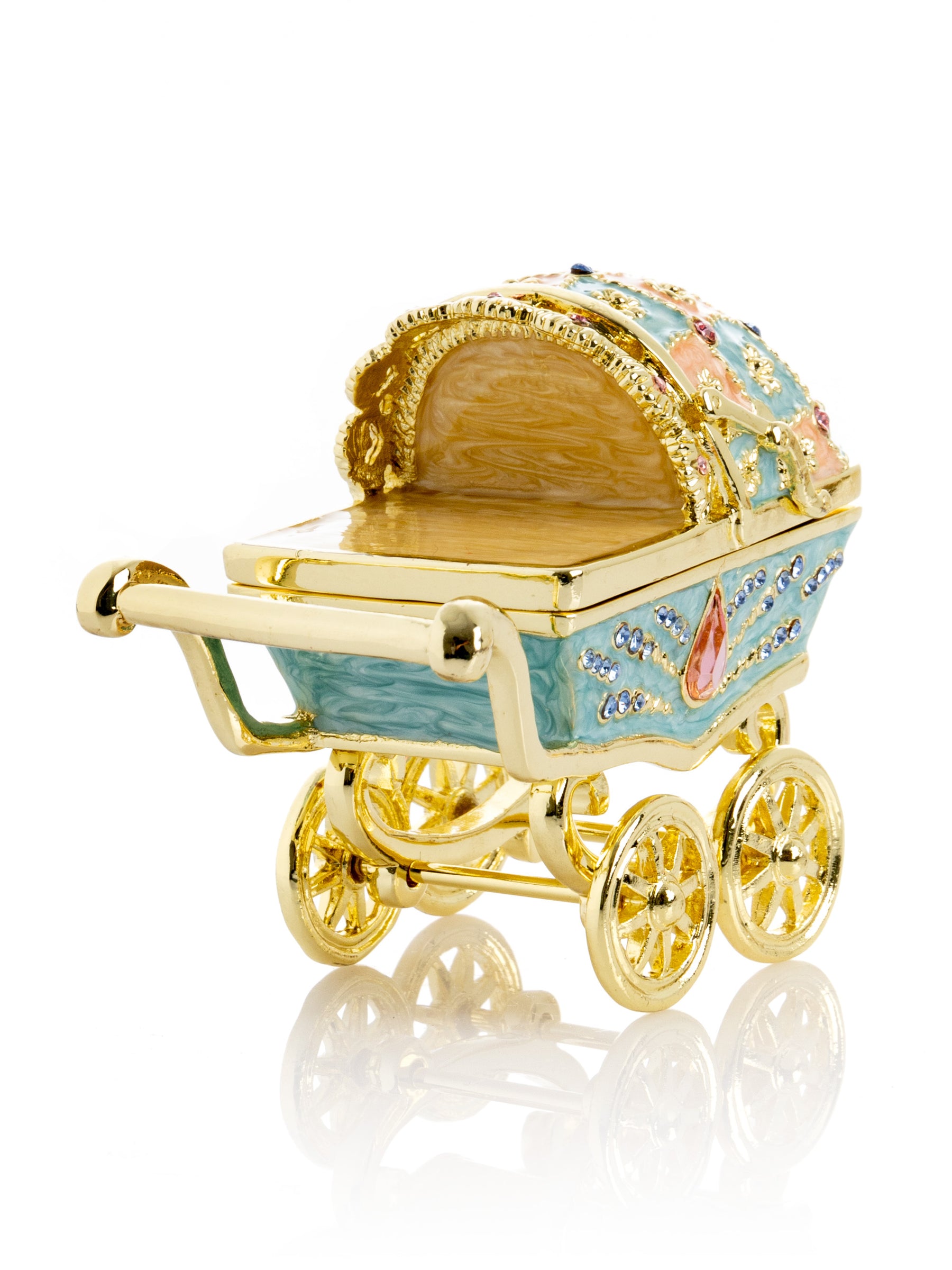 Keren Kopal Baby Carriage trinket box