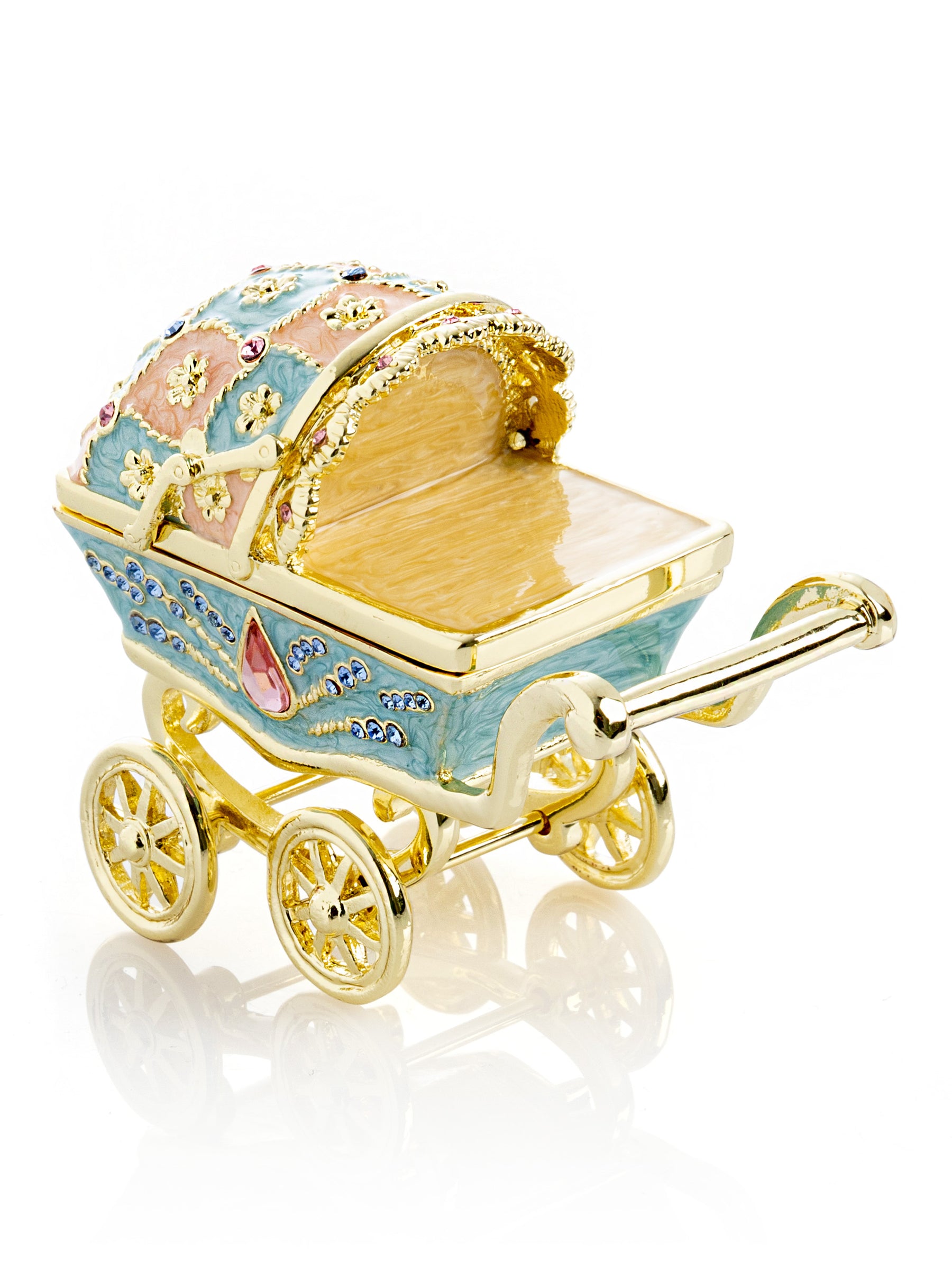 Keren Kopal Baby Carriage trinket box