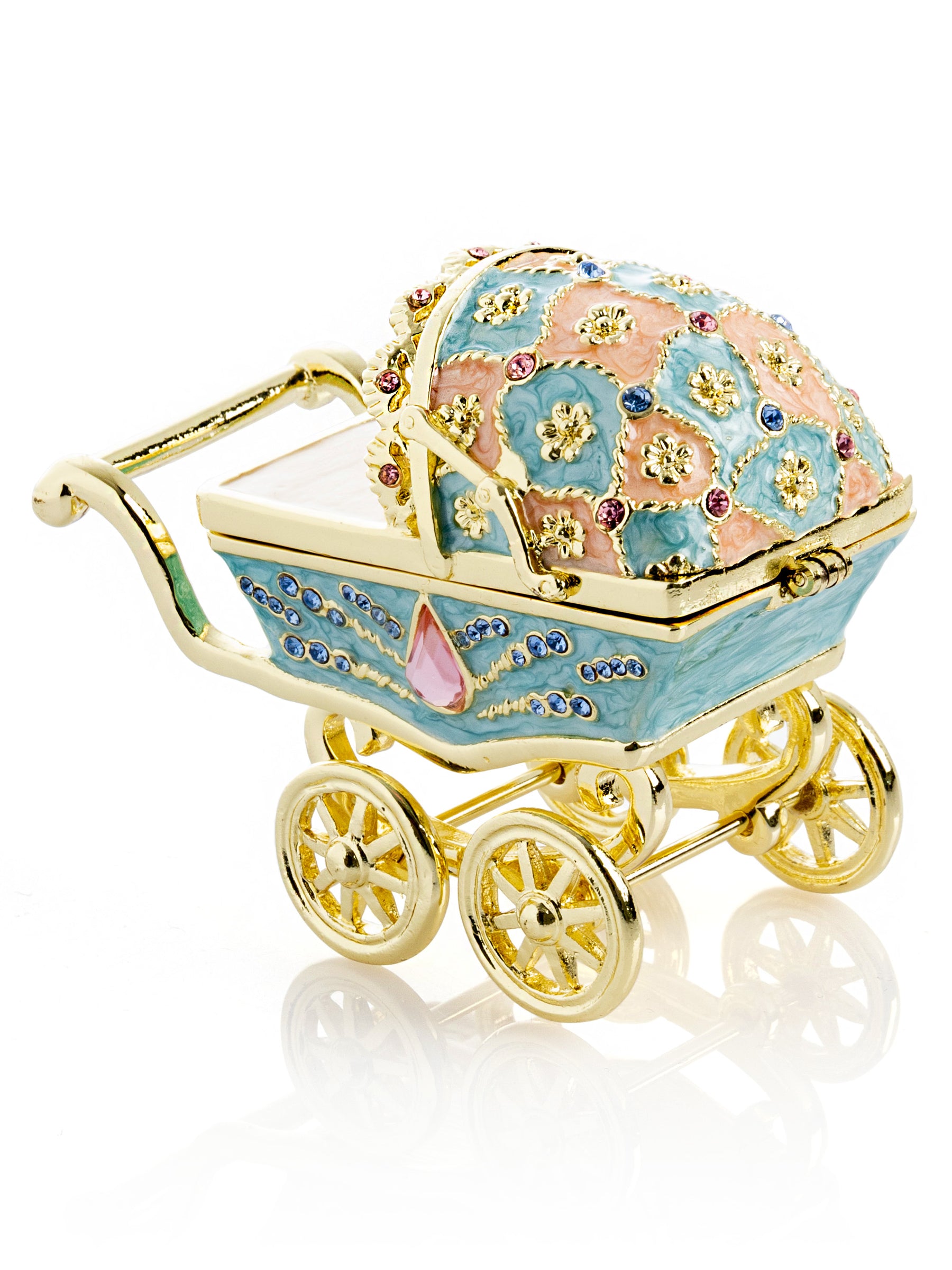 Keren Kopal Baby Carriage trinket box