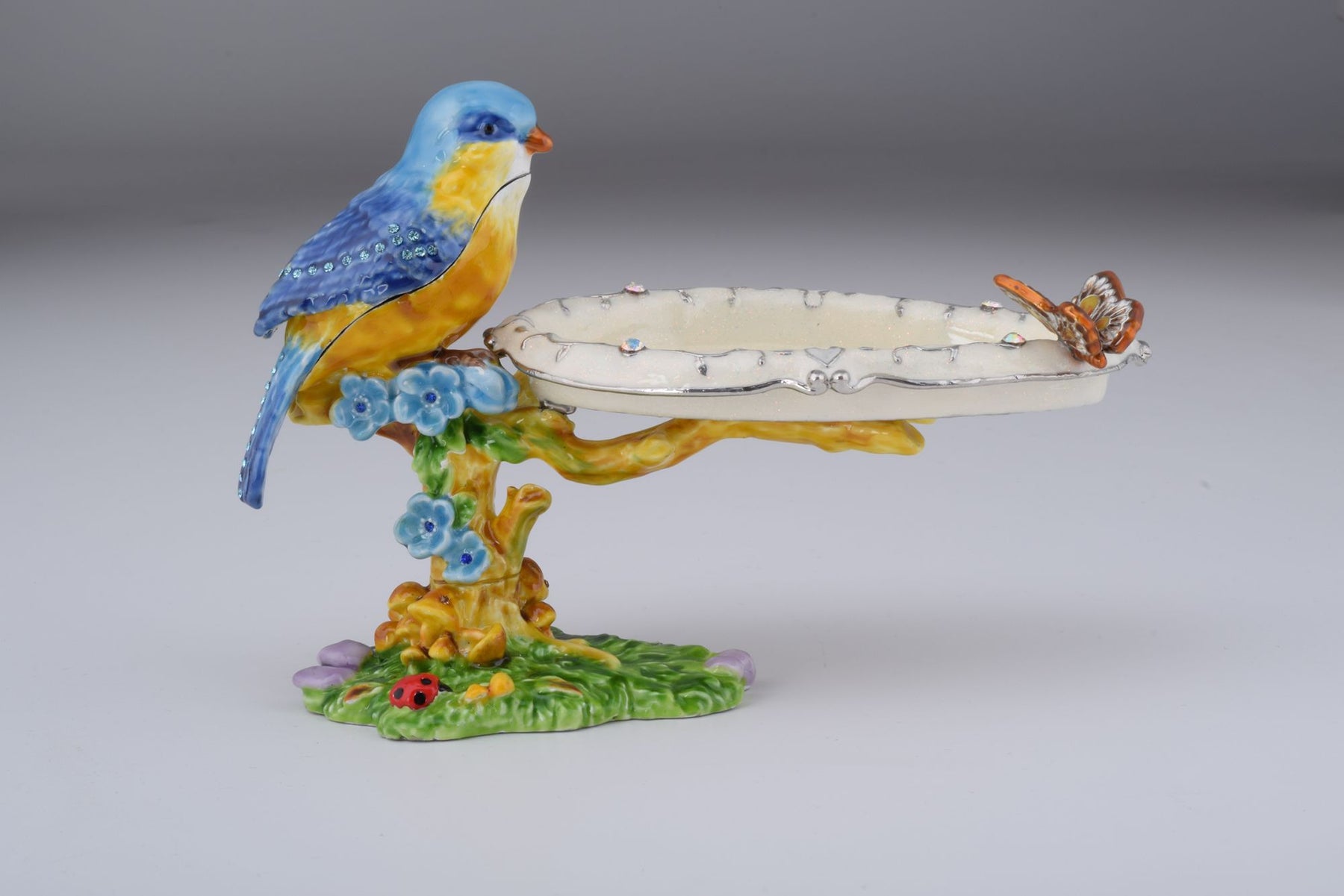 Keren Kopal Blue & Yellow Tanager Bird on a Tree