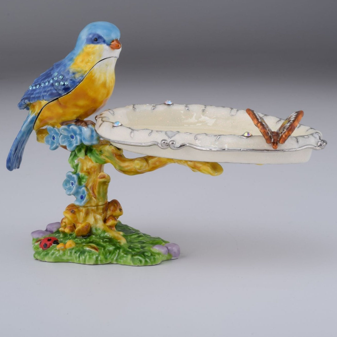 Keren Kopal Blue & Yellow Tanager Bird on a Tree