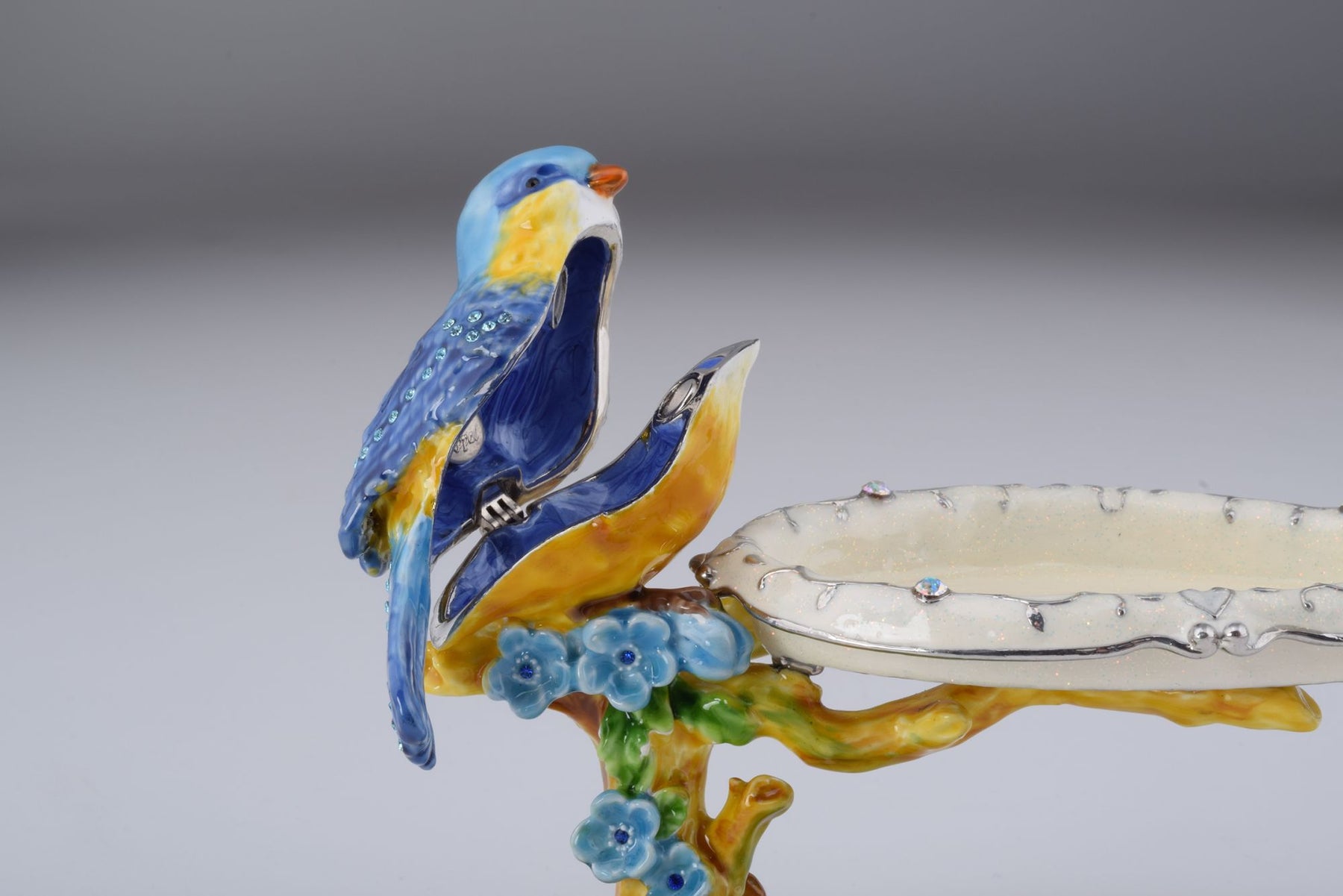 Keren Kopal Blue & Yellow Tanager Bird on a Tree