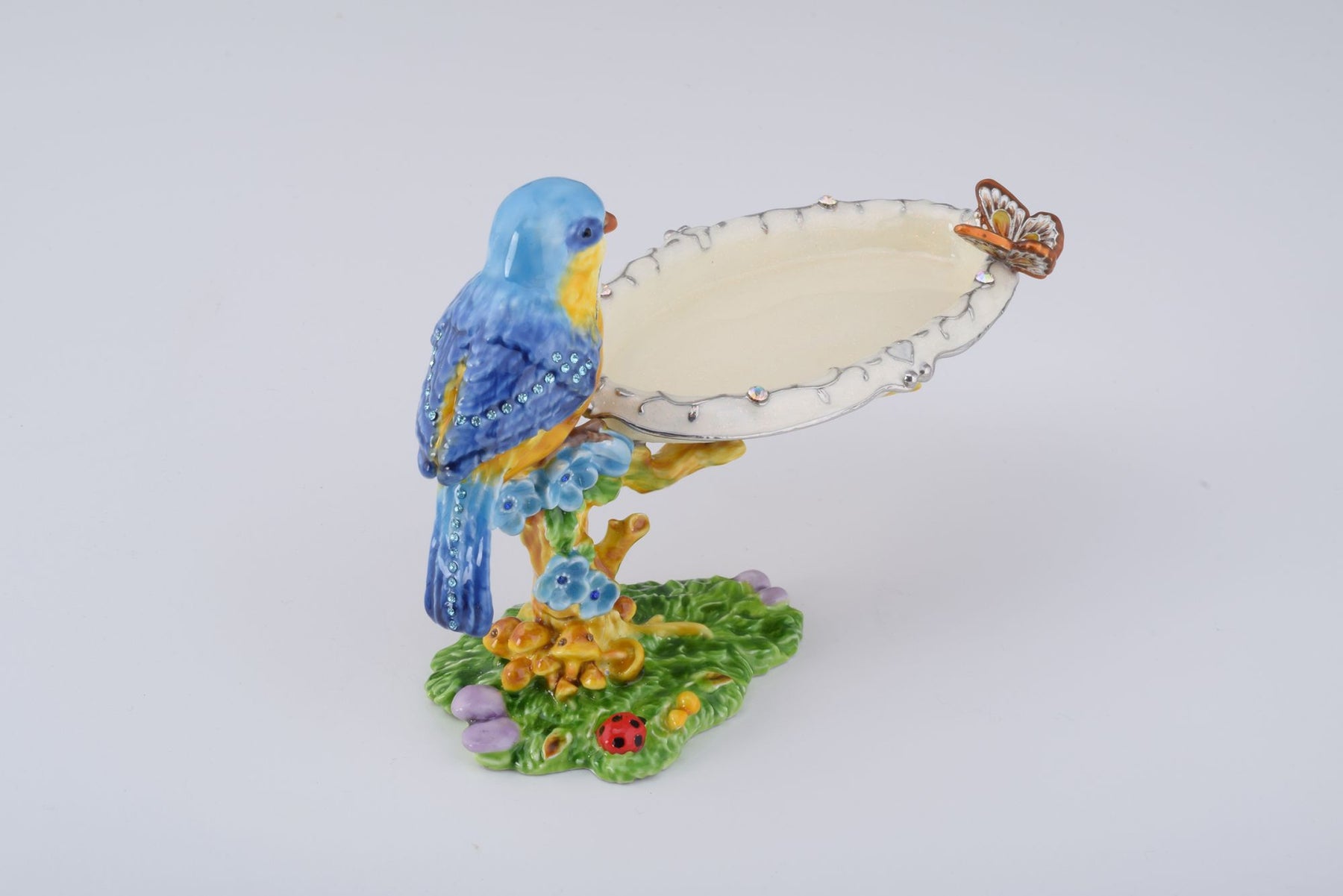 Keren Kopal Blue & Yellow Tanager Bird on a Tree