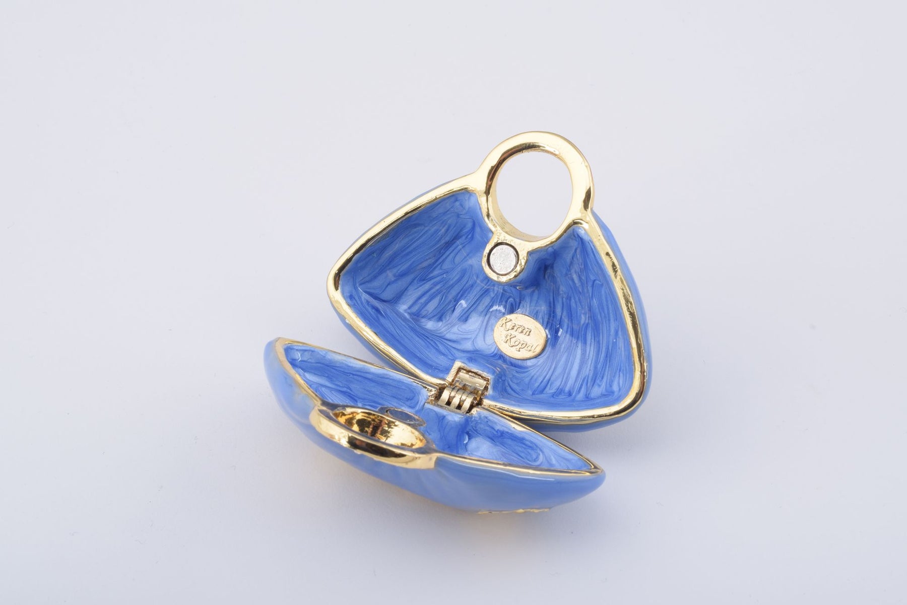 Keren Kopal Blue Woman Purse Box