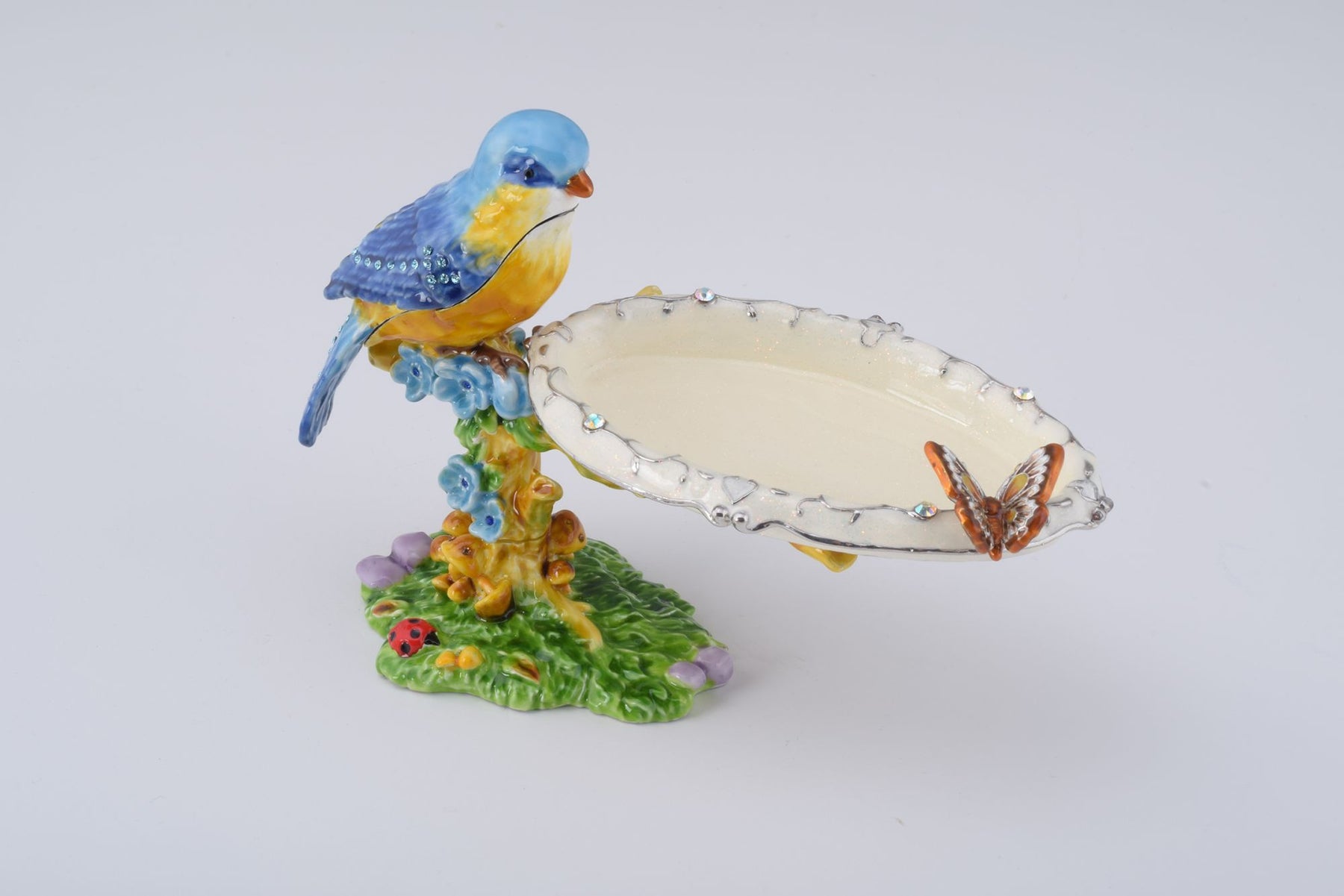 Keren Kopal Blue & Yellow Tanager Bird on a Tree