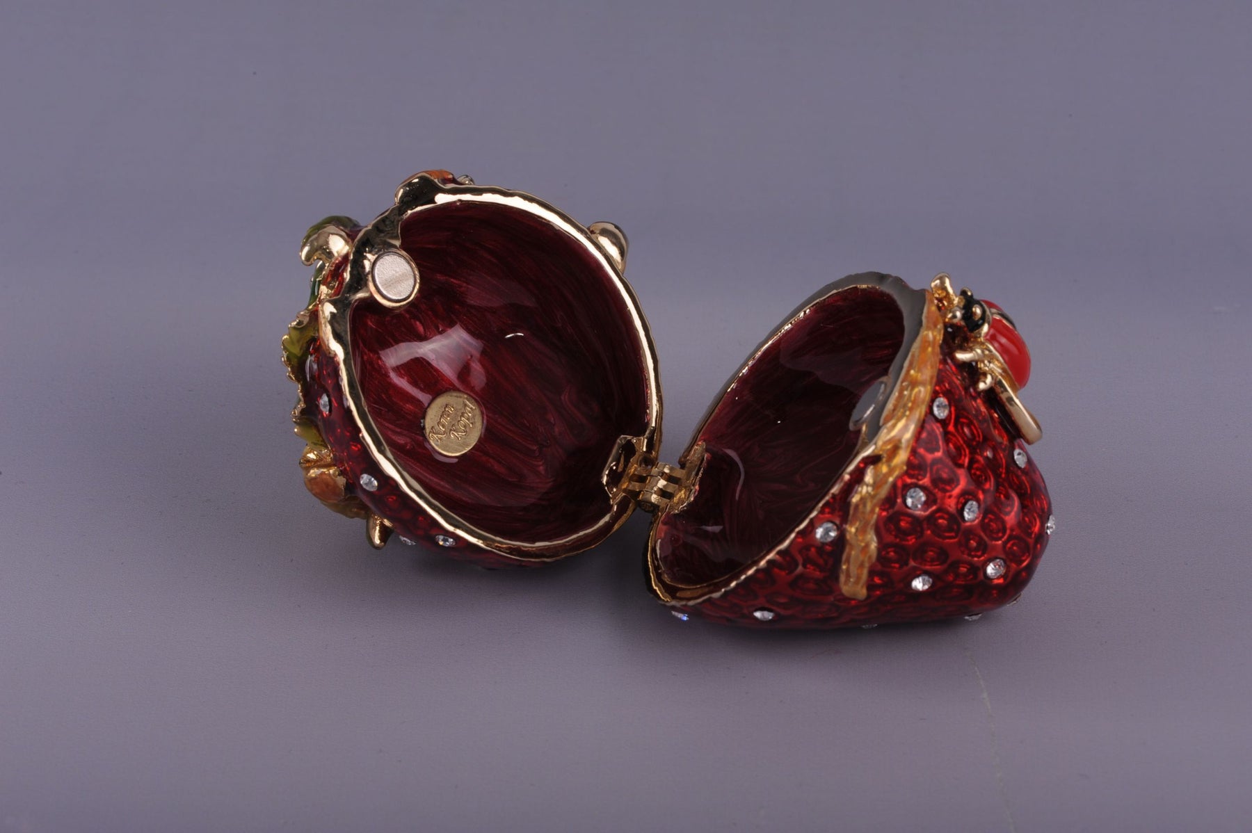 Keren Kopal Bee on a Red Strawberry