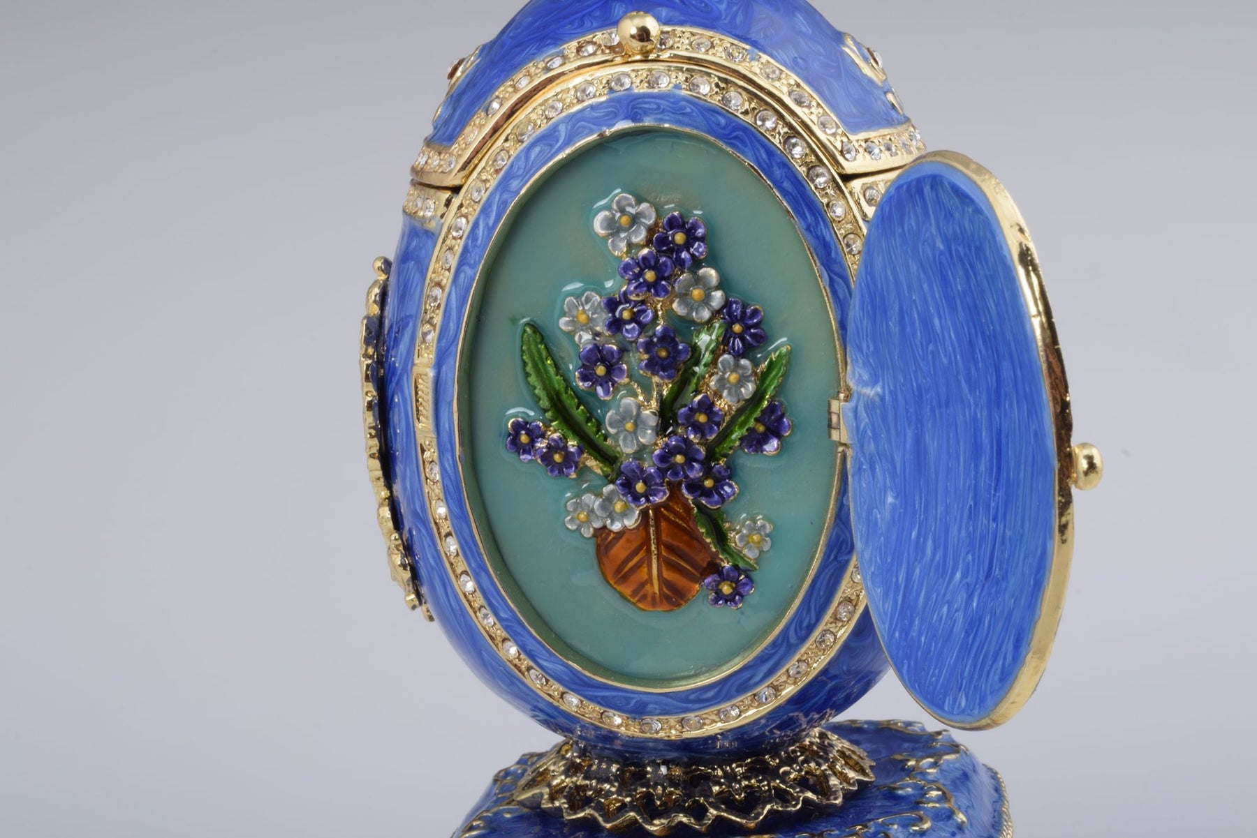 Keren Kopal Blue Royal Faberge Egg