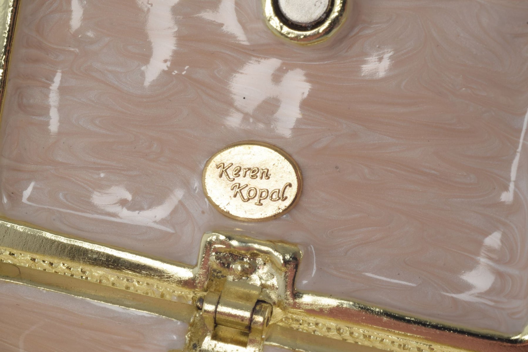 Keren Kopal Mice helping on a vintage sewing machine Trinket Box