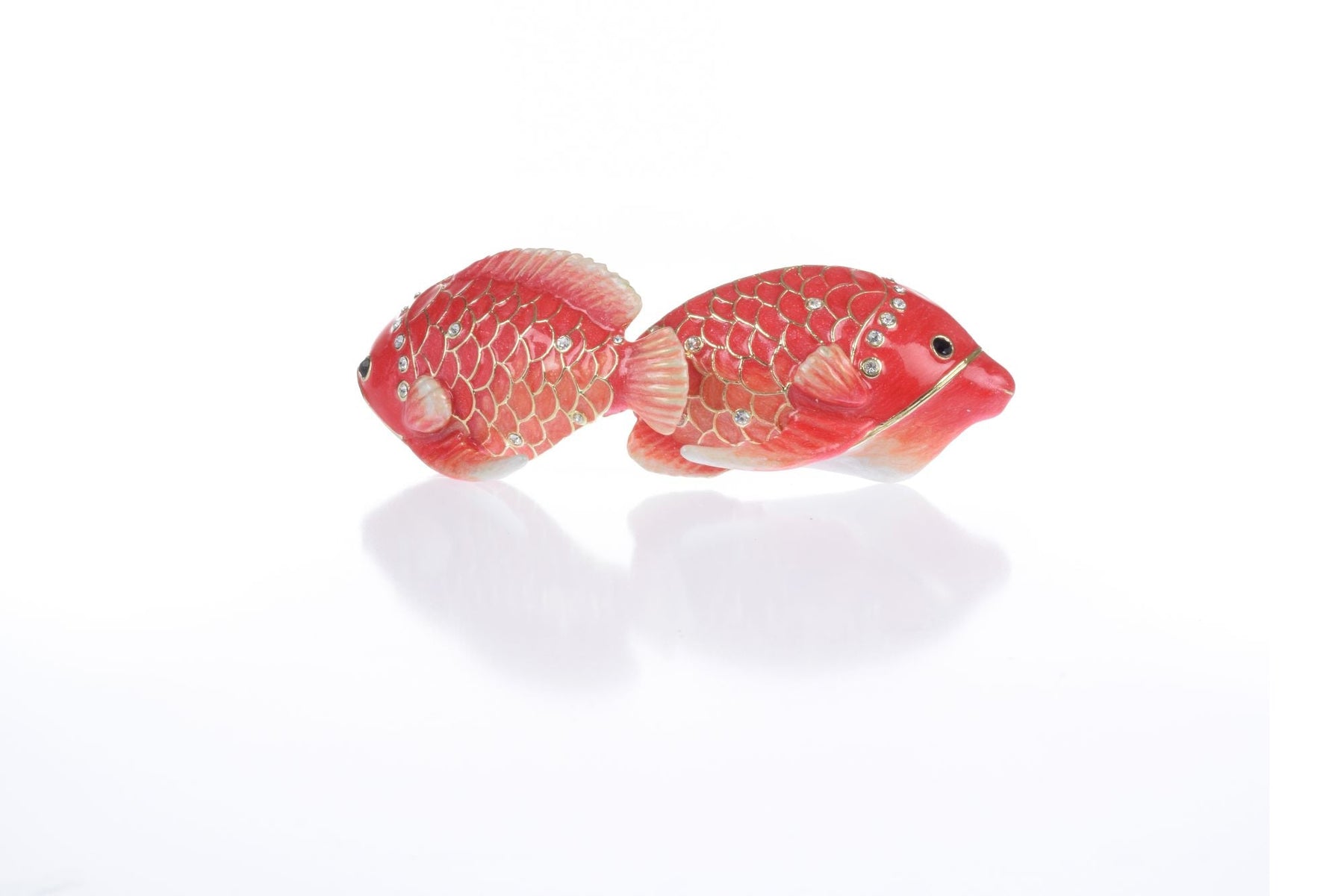 Keren Kopal Red Snapper Fish trinket box