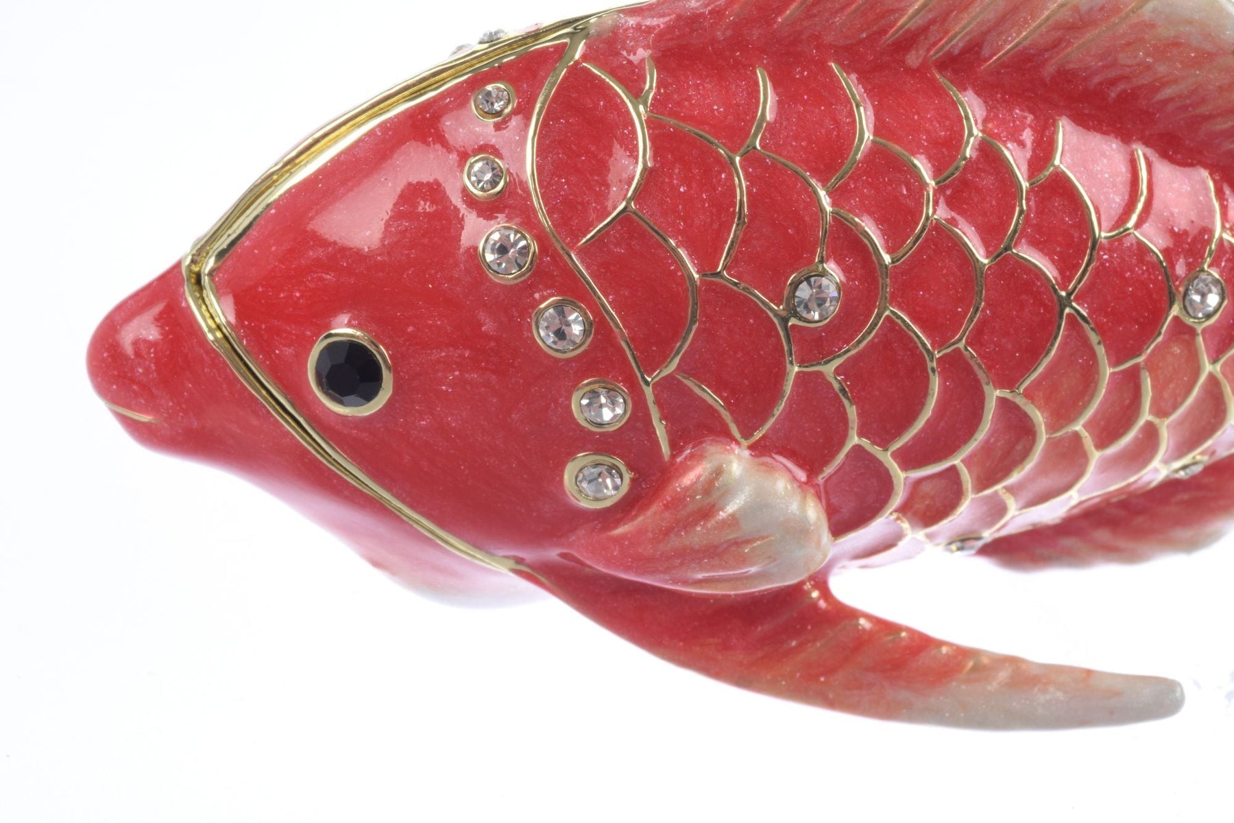 Keren Kopal Red Snapper Fish trinket box