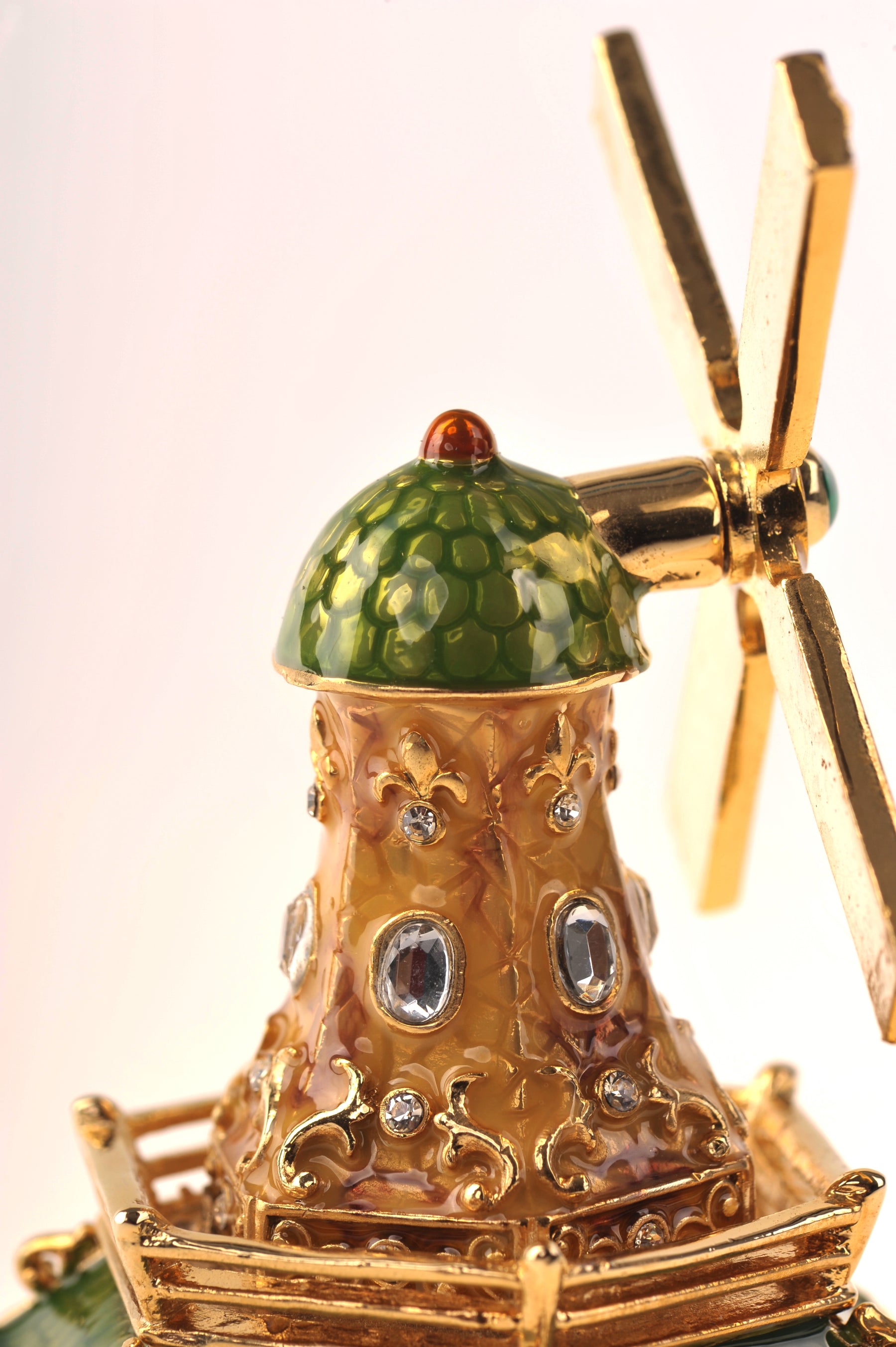 Keren Kopal Green & Gold Windmill