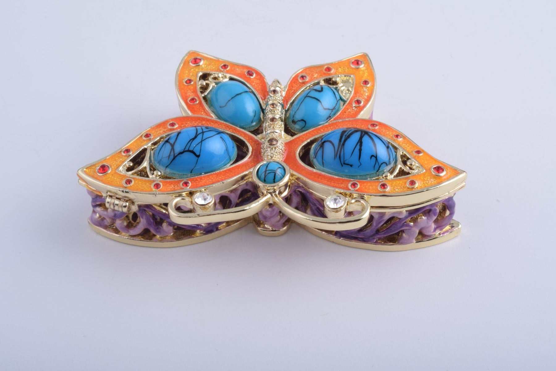 Keren Kopal Blue & Orange Butterfly