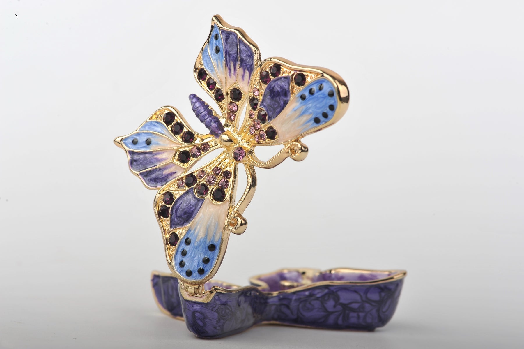 Keren Kopal Blue & Purple Butterfly