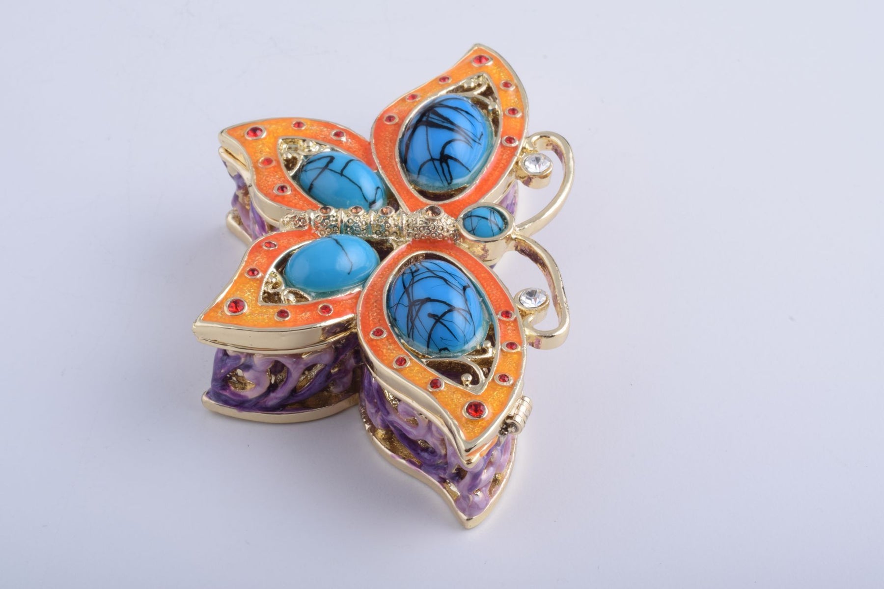 Keren Kopal Blue & Orange Butterfly