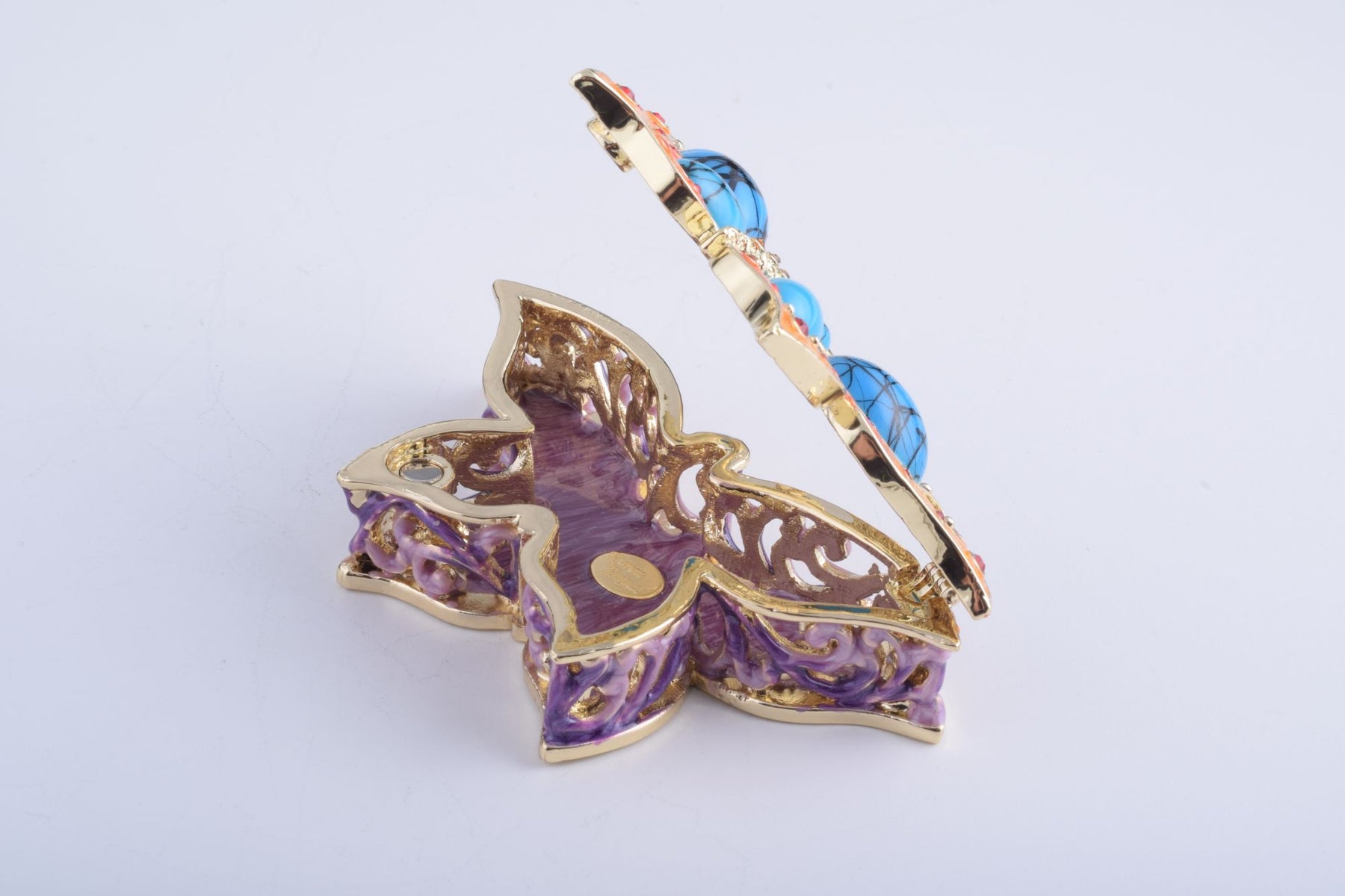 Keren Kopal Blue & Orange Butterfly