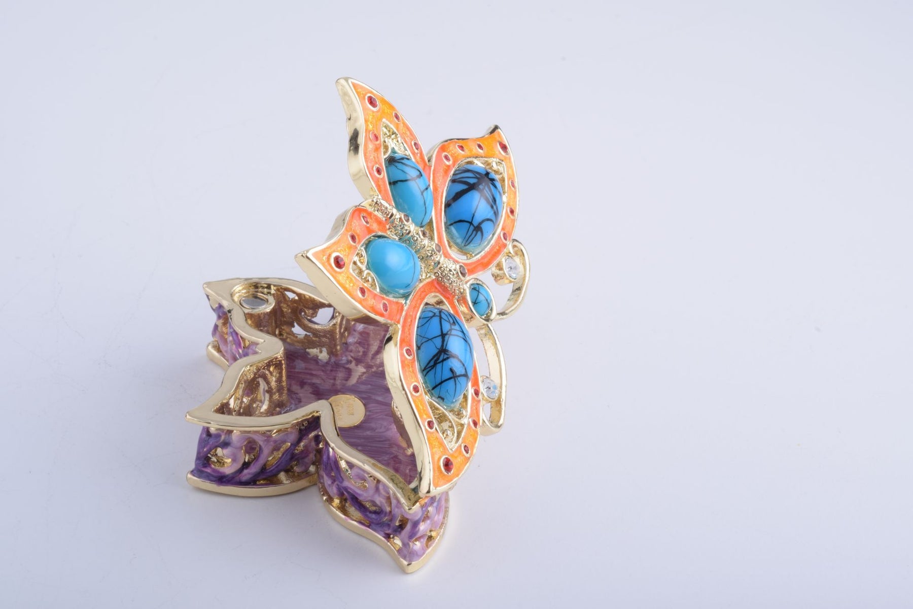 Keren Kopal Blue & Orange Butterfly