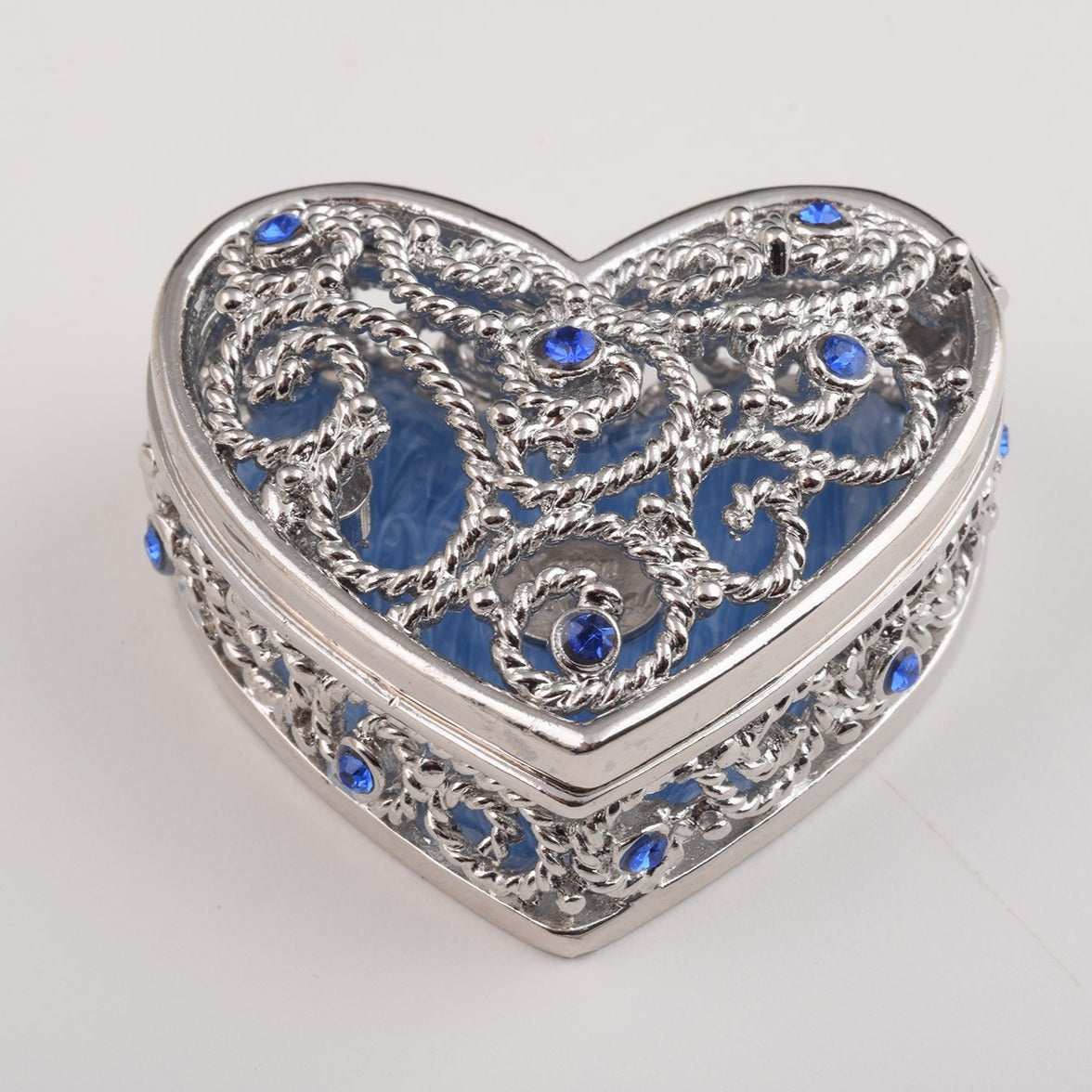 Keren Kopal Blue Heart Decorative Box