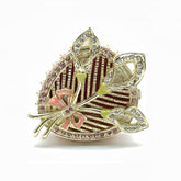 Keren Kopal Pink Beautiful Decorated Trinket Box