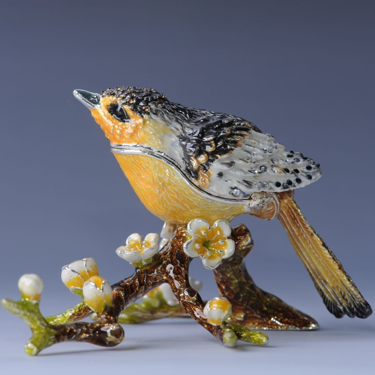 Keren Kopal Black & Yellow Bird on a Branch