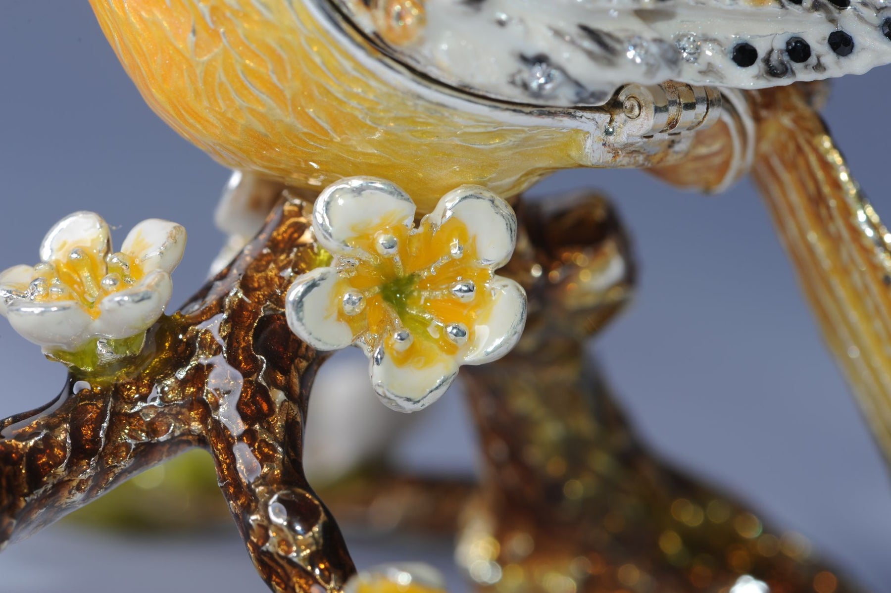 Keren Kopal Black & Yellow Bird on a Branch