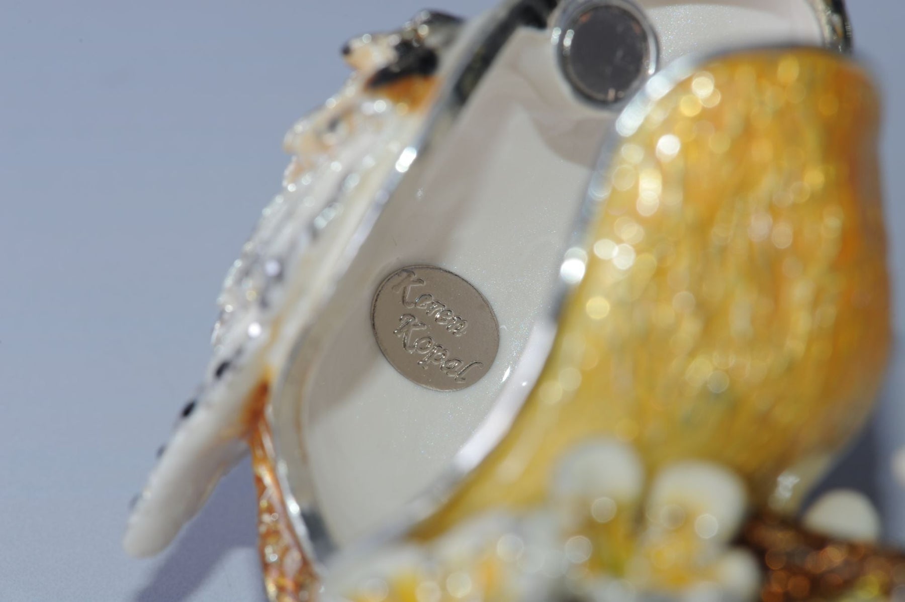 Keren Kopal Black & Yellow Bird on a Branch