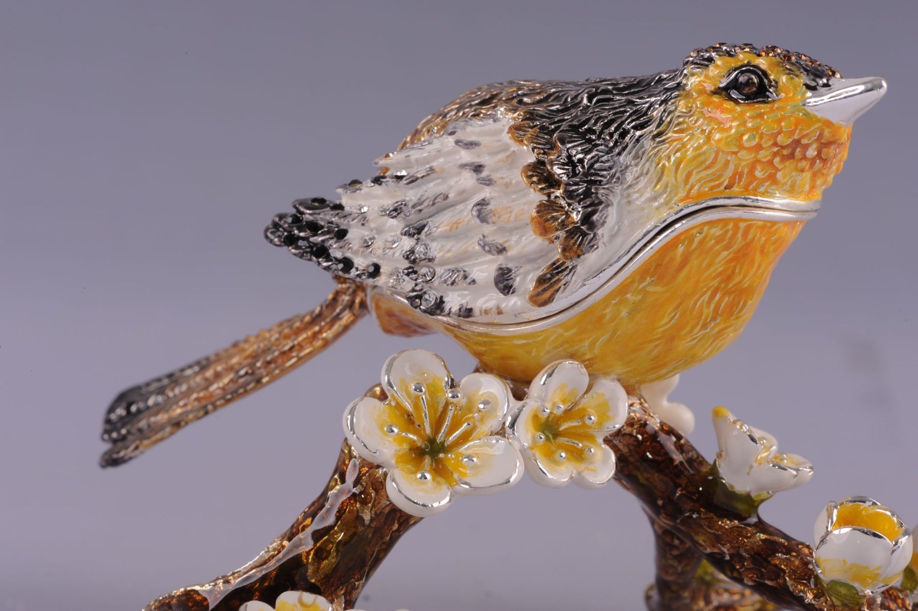 Keren Kopal Black & Yellow Bird on a Branch