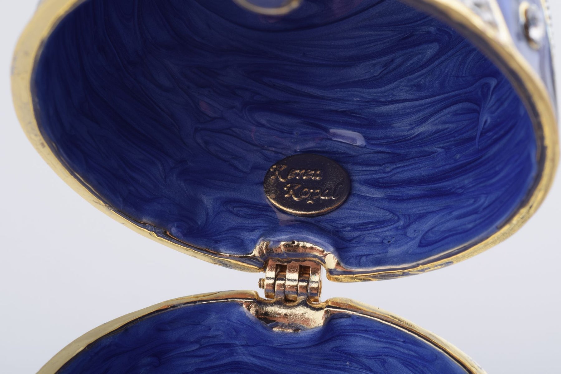 Keren Kopal Blue & White Faberge Egg