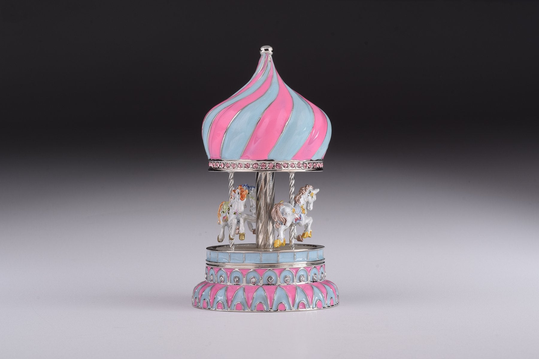 Keren Kopal Pink Wind up Musical Carousel