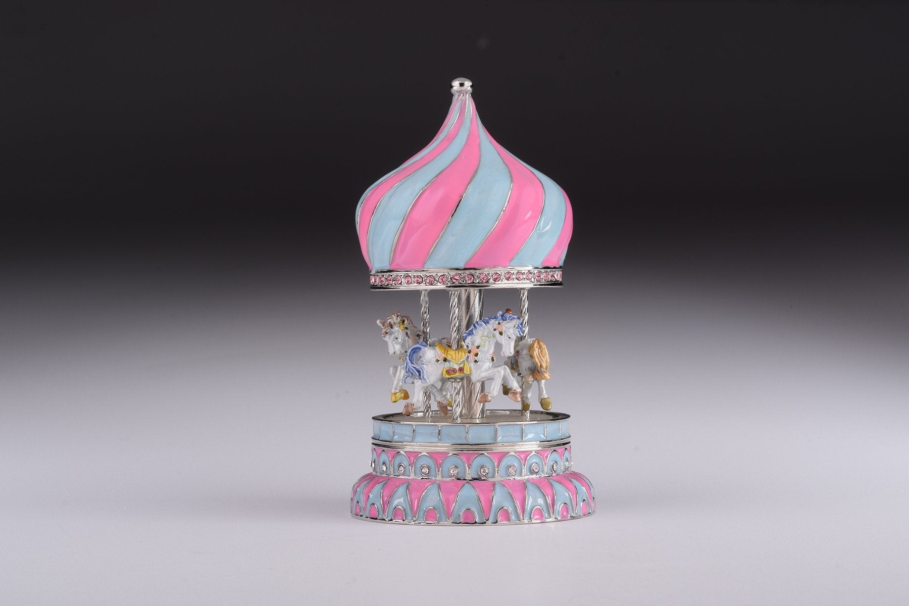 Keren Kopal Pink Wind up Musical Carousel