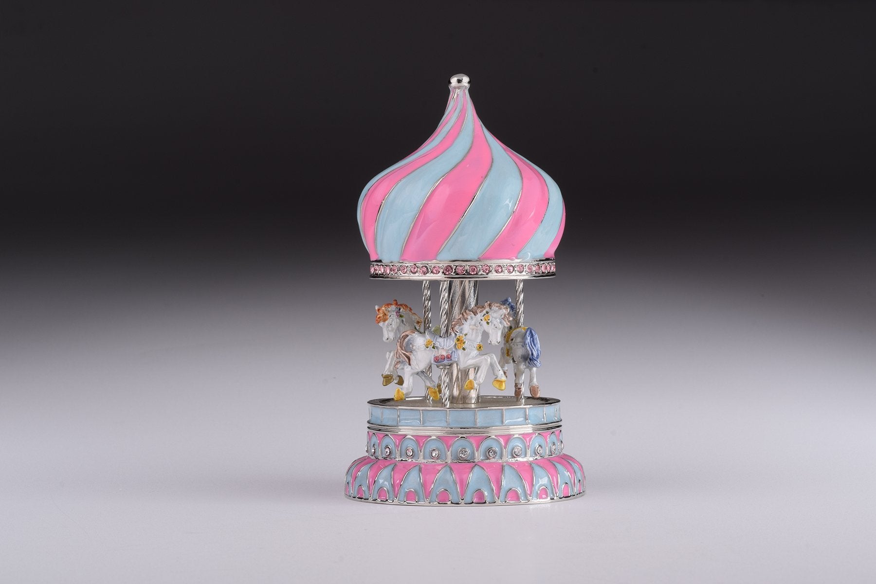 Keren Kopal Pink Wind up Musical Carousel