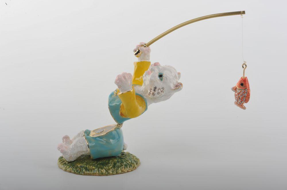 Keren Kopal Cat Fishing a Gold Fish