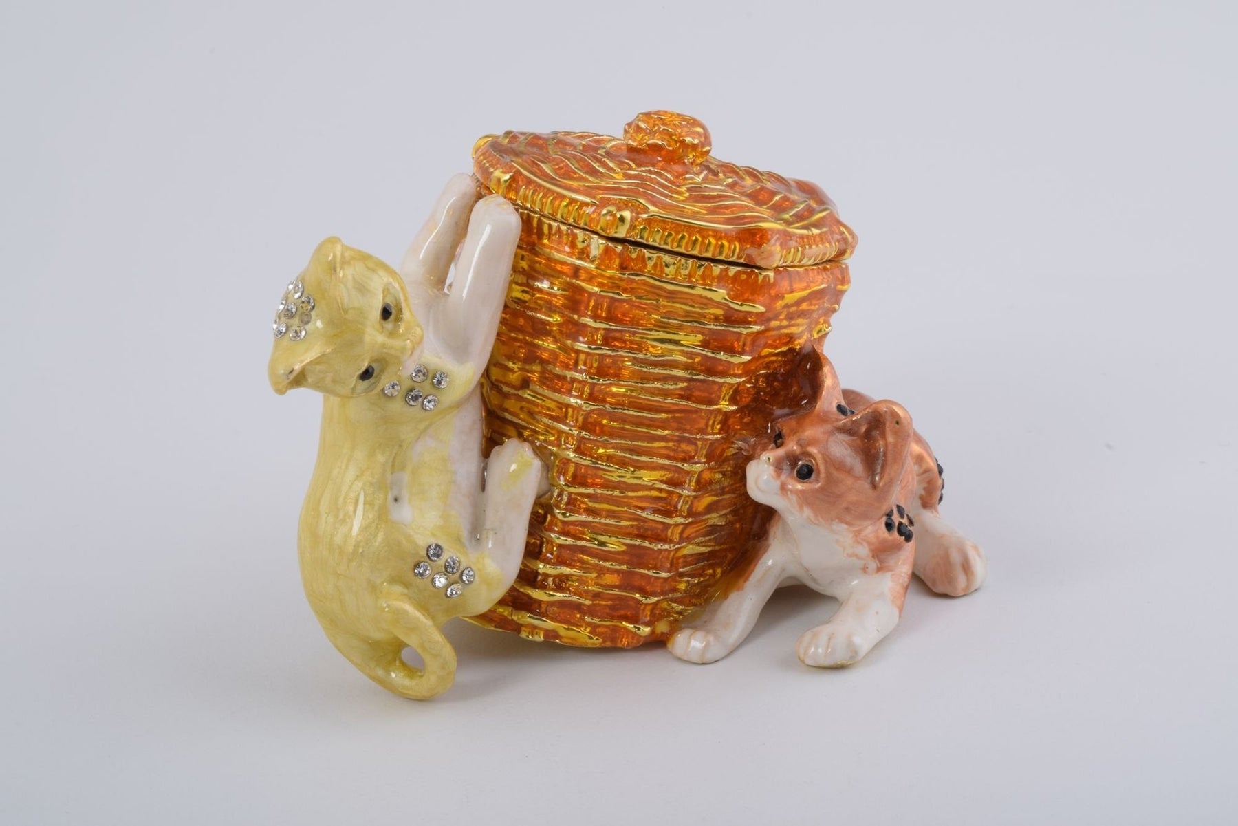 Keren Kopal Cats Playing with a Basket