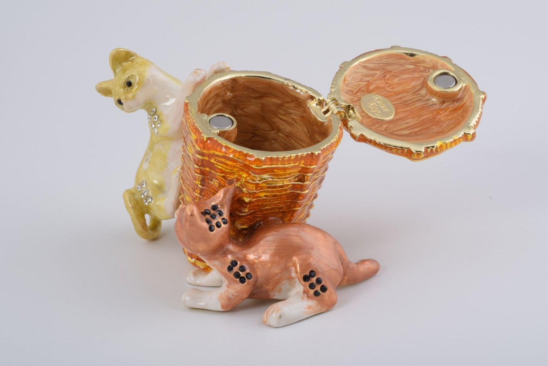 Keren Kopal Cats Playing with a Basket