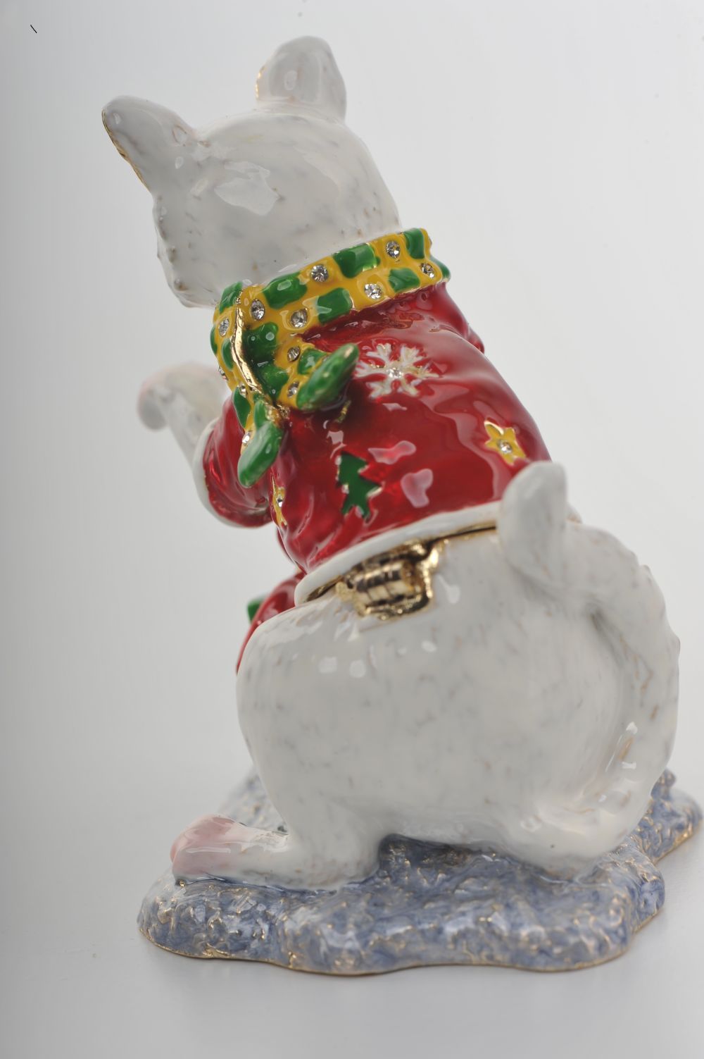 Keren Kopal Christmas Cat with Presents