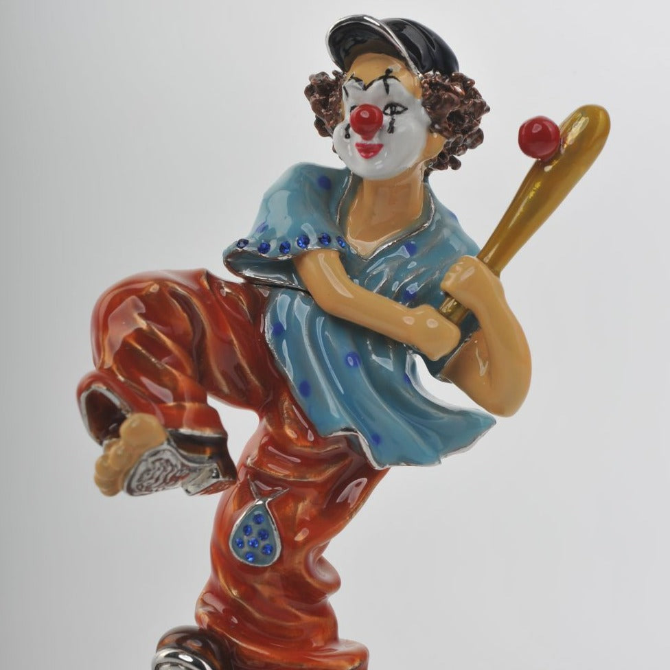 Keren Kopal Circus Clown Playing Baseball