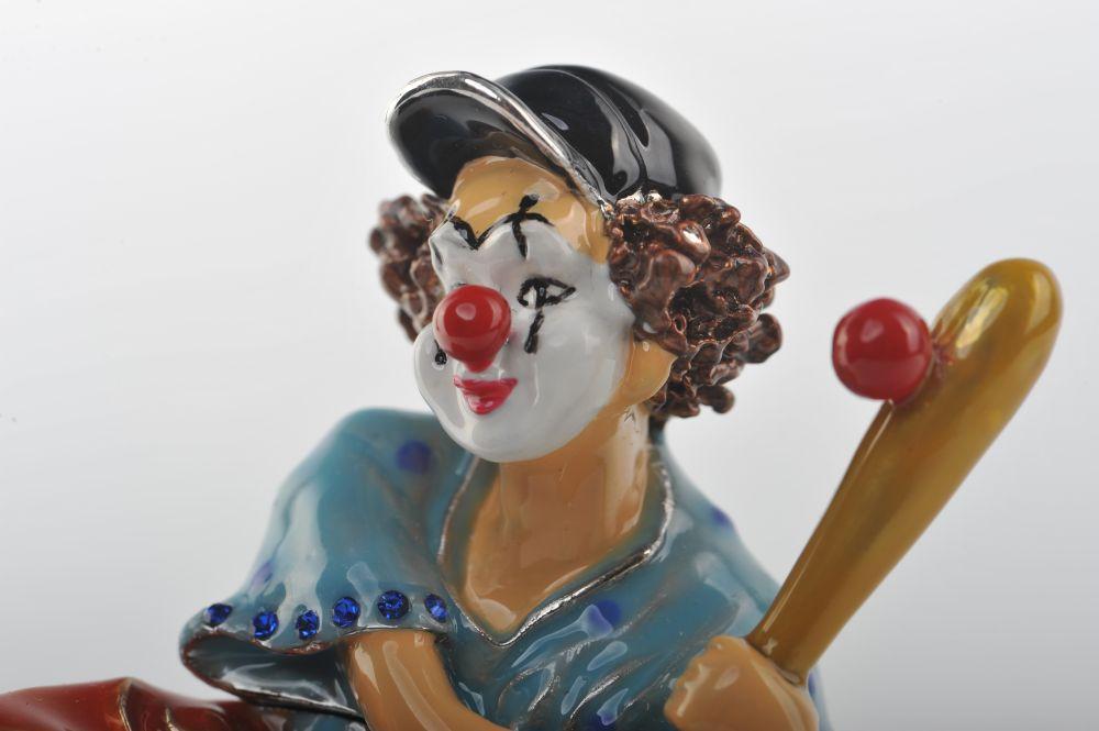 Keren Kopal Circus Clown Playing Baseball