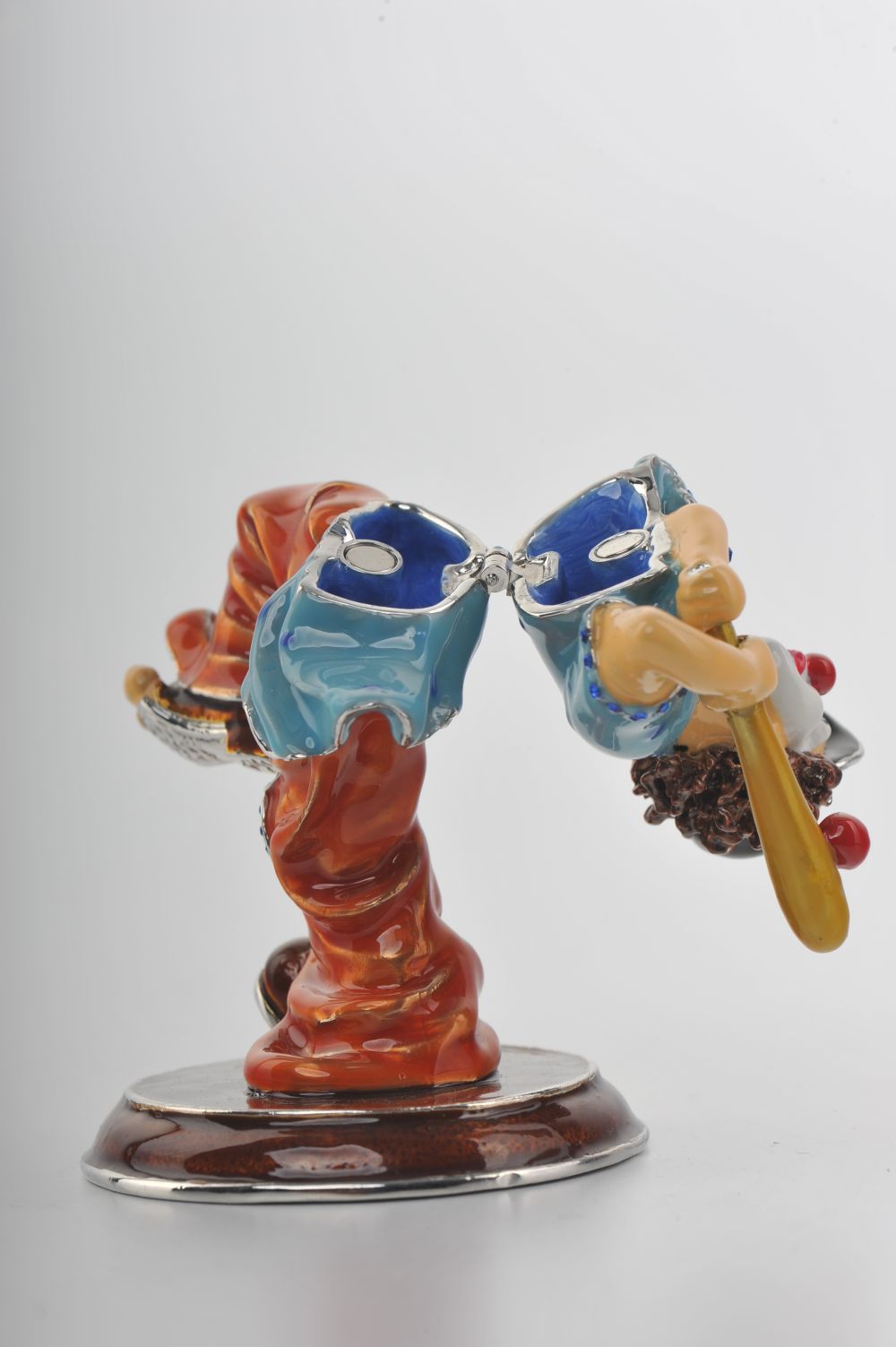 Keren Kopal Circus Clown Playing Baseball