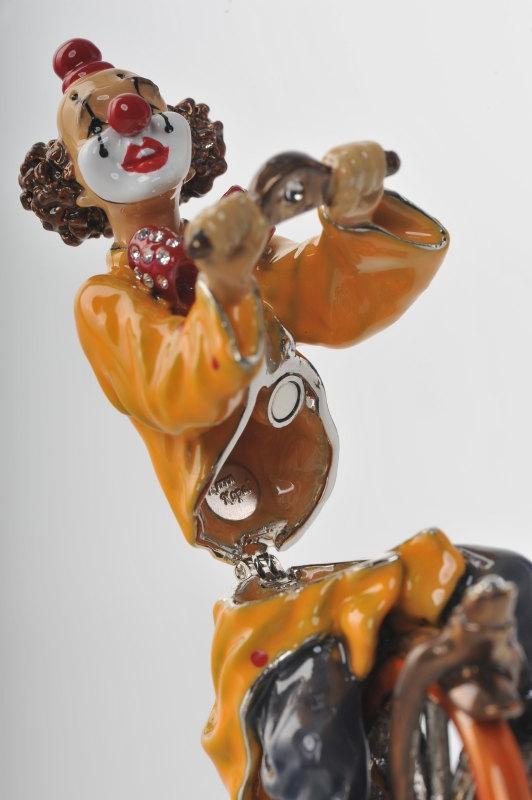 Keren Kopal Clown Riding an Unicycle