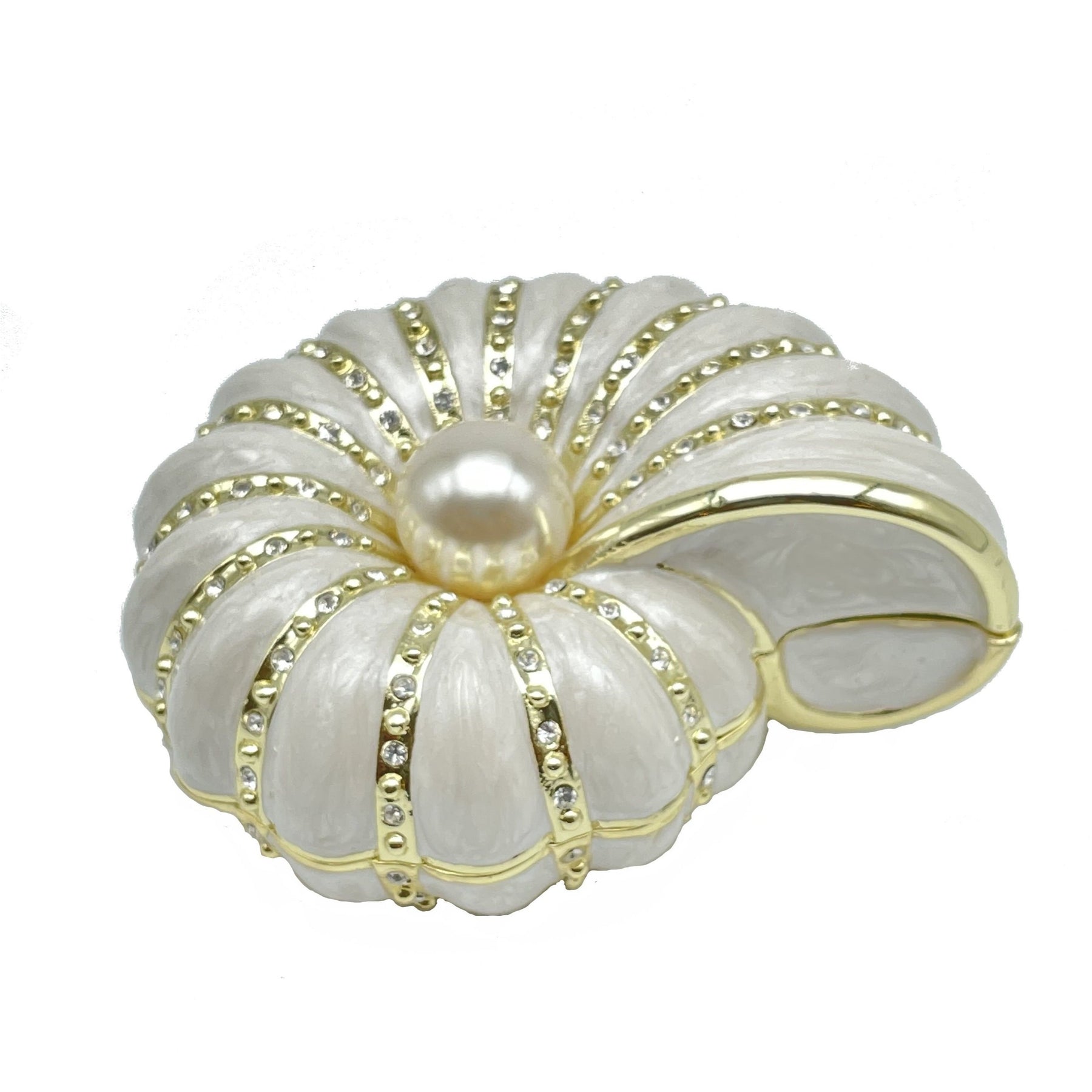 Keren Kopal Pearl and Gold Sea Shell
