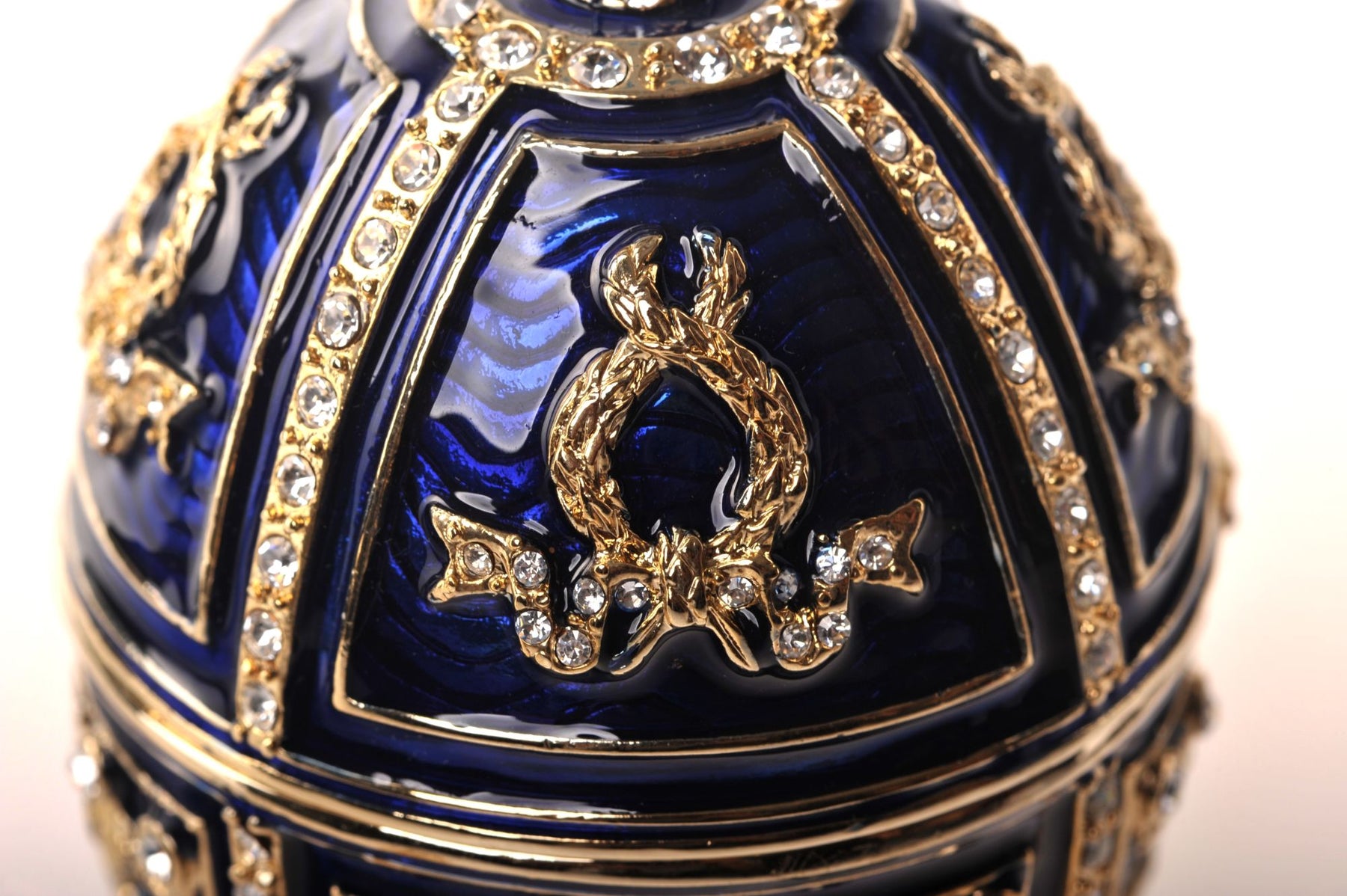 Keren Kopal Blue Faberge Easter Egg