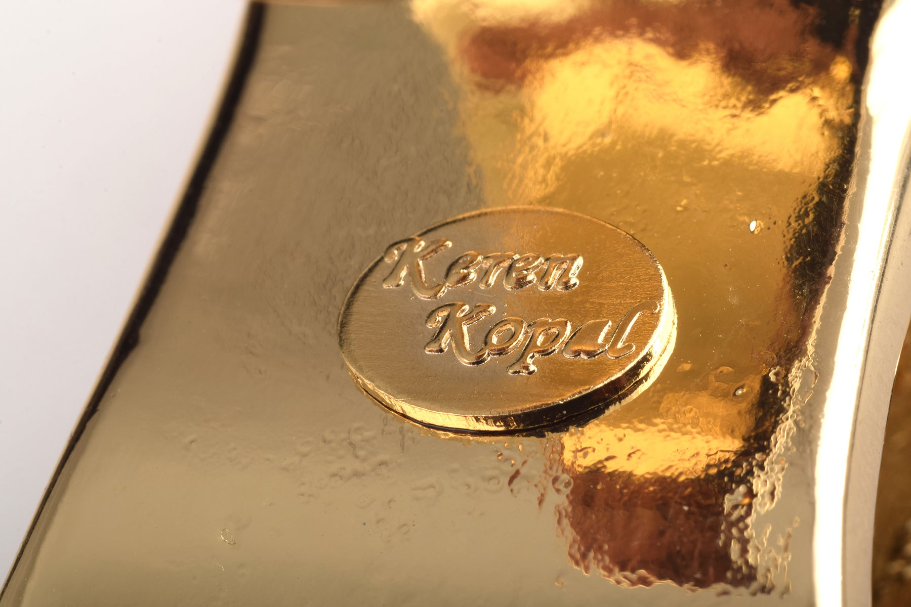 Keren Kopal Black High Heel Shoe