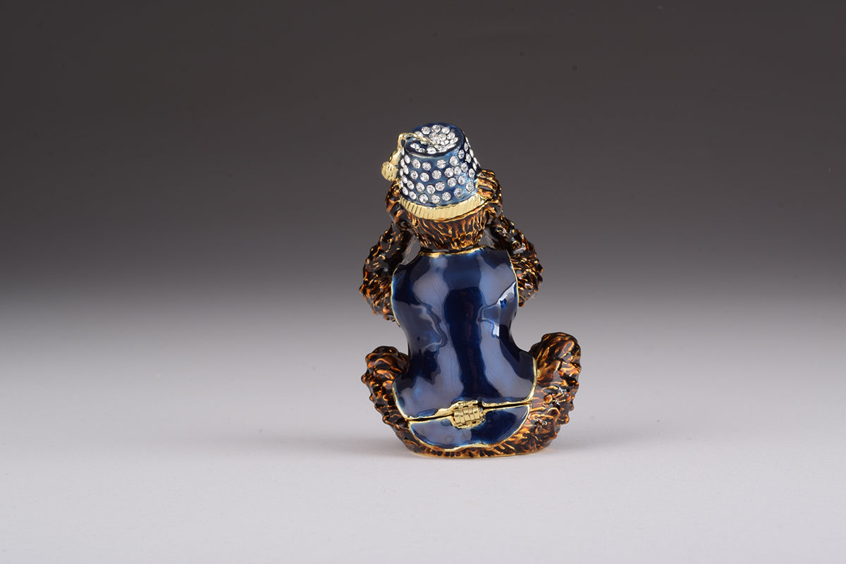 Keren Kopal Brown Monkey Kikazaru hear no evil