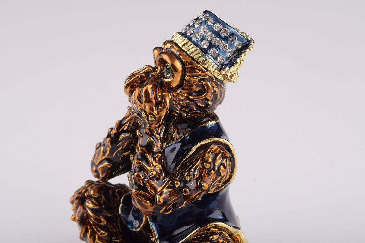 Keren Kopal Brown Monkey Iwazaru speak no evil