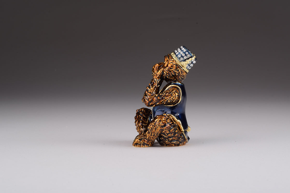 Keren Kopal Brown Monkey Iwazaru speak no evil