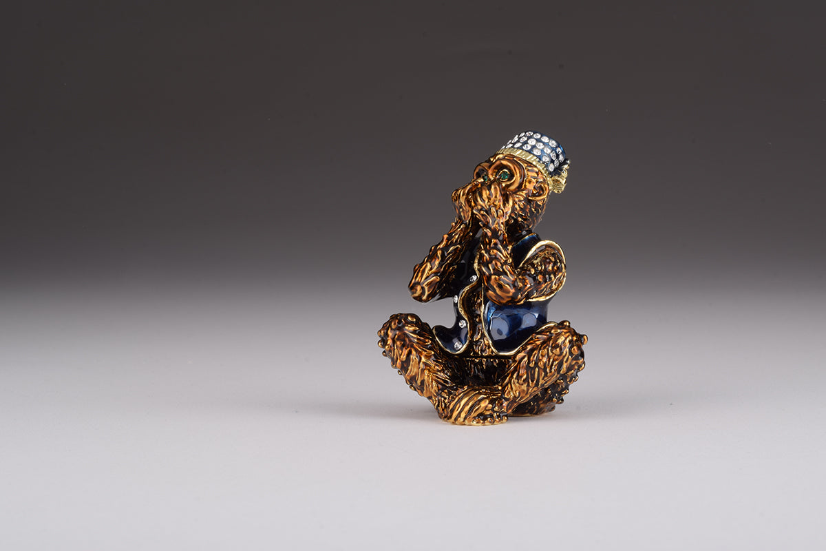 Keren Kopal Brown Monkey Iwazaru speak no evil