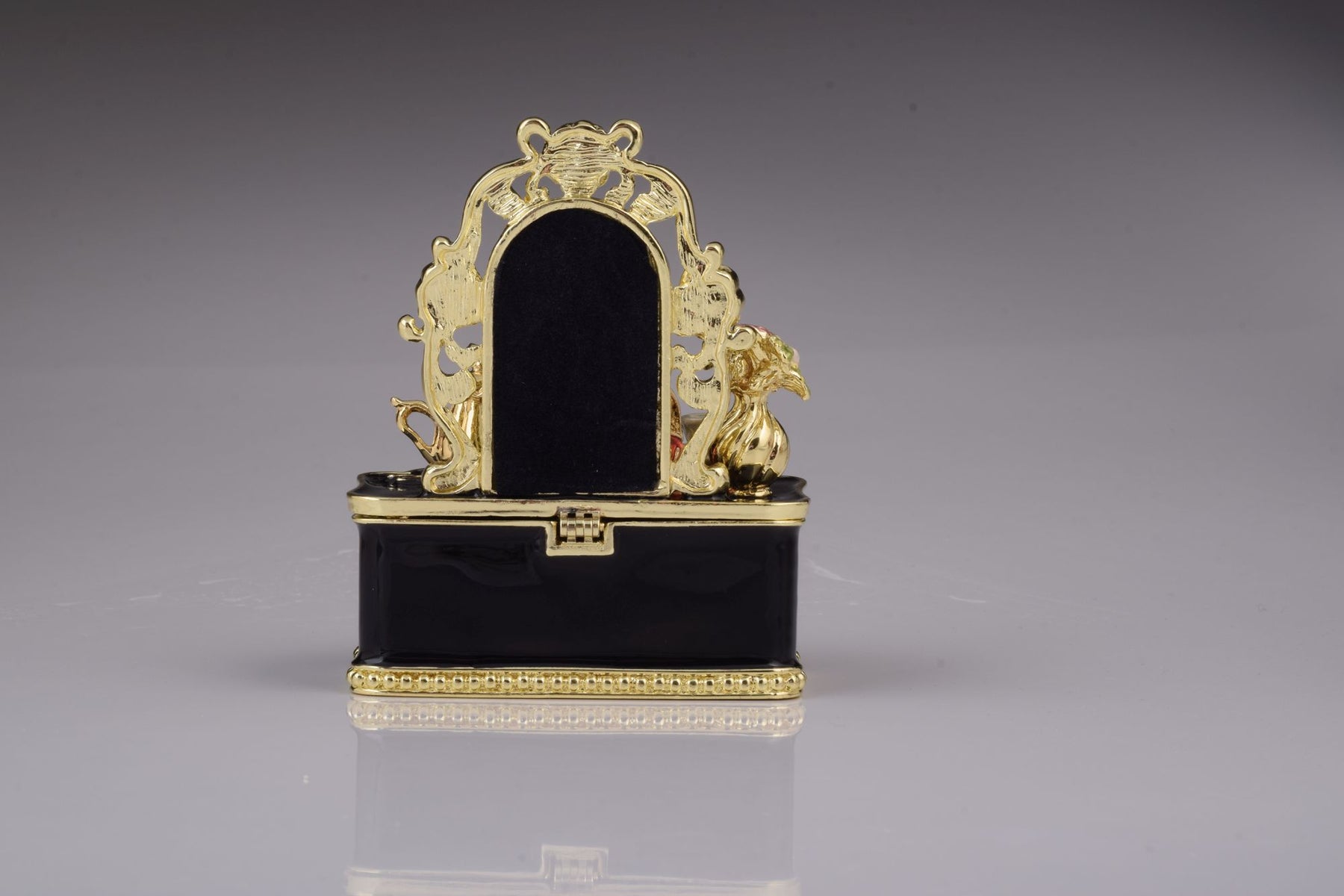 Keren Kopal Black Vanity Table