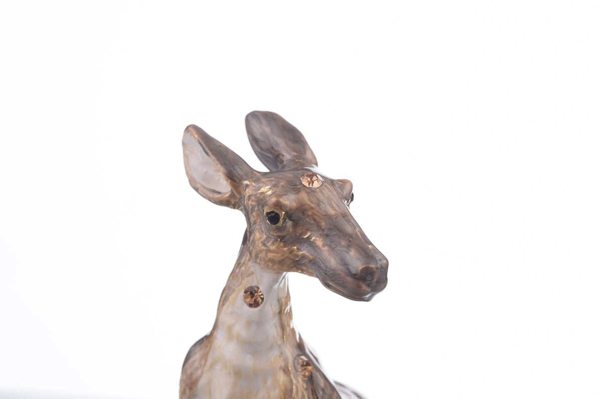 Keren Kopal Brown Kangaroo with Baby