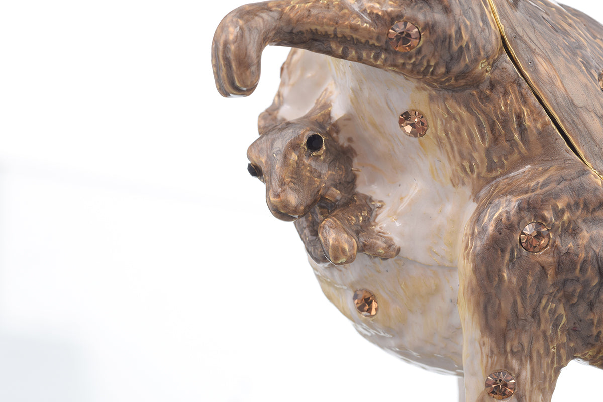 Keren Kopal Brown Kangaroo with Baby