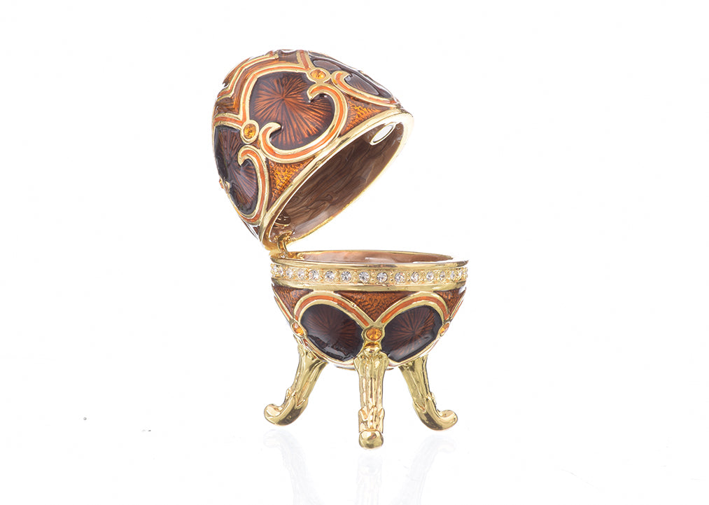Keren Kopal Brown Faberge Egg