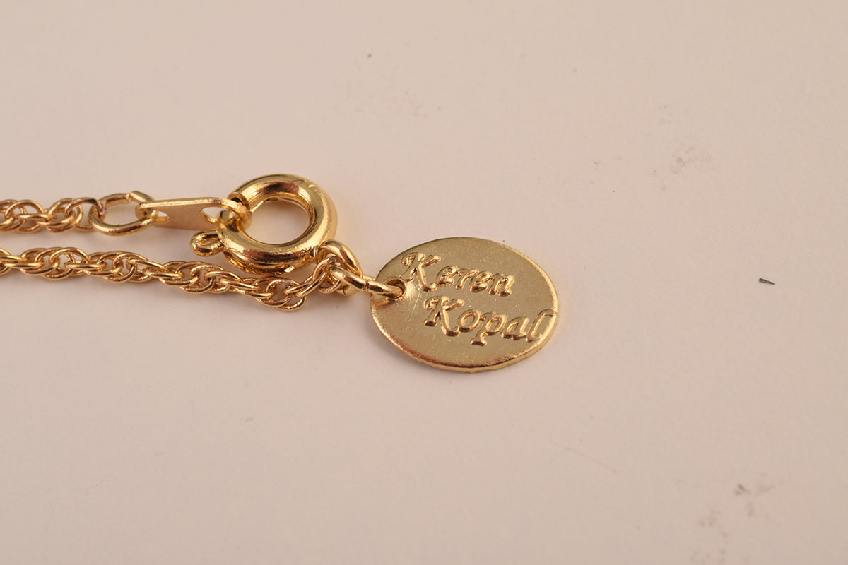 Keren Kopal Blue Pendant Necklace